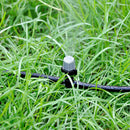 Garden Adjustable Micro Spray Nozzle Misting Atomizing Cooling Sprinkler