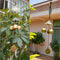 Antique Bronze Gossip Wind Chime Outdoor Garden Wind Chimes Three Bells