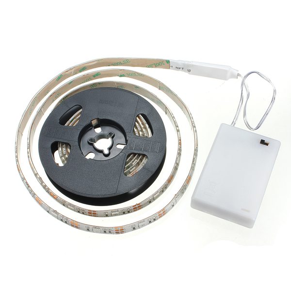 RGB LED Strip Lights with Battery Box Waterproof Craft Hobby Light 50-200CM