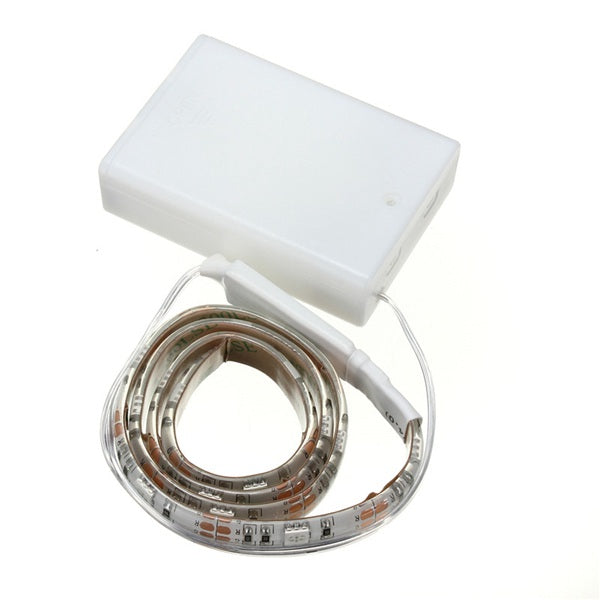 RGB LED Strip Lights with Battery Box Waterproof Craft Hobby Light 50-200CM