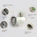 Hesunse E27 One Way Remote Control Lamp Bulb Holder 220V
