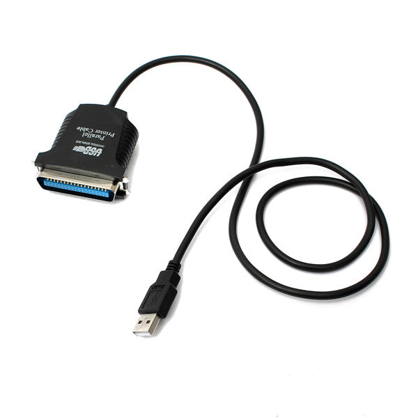 USB To Parallel IEEE 1284 36-Pin Printer Cable Adapter Converter 80cm Length