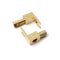 4pcs 20-8AMG Gold Plated Spade Banana Fork Plug For Mcintosh Fisher Eico Adapter
