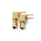 4pcs 20-8AMG Gold Plated Spade Banana Fork Plug For Mcintosh Fisher Eico Adapter