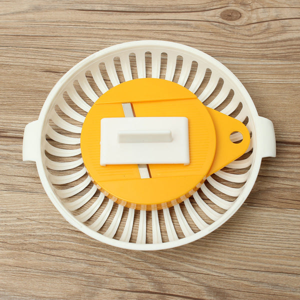 Kitchen Microwave Apple Potato Vegetable Crisp Chip Slicer Maker