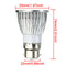 E27/GU10/E14/B22 6W COB LED Dimmable Down Light Bulbs Spot Lightt AC 85V-265V