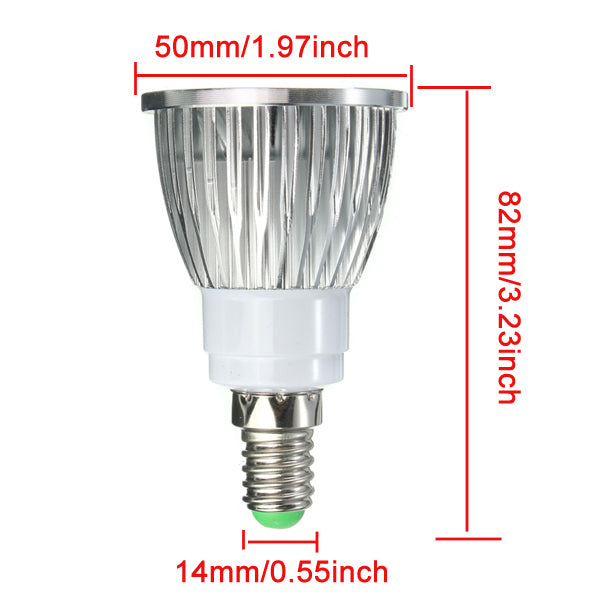 E27/GU10/E14/B22 6W COB LED Dimmable Down Light Bulbs Spot Lightt AC 85V-265V