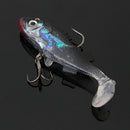 ZANLURE 7.6cm 15g Paillette Fishing Lures Soft Lure Crankbaits Tackle Hooks