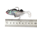 ZANLURE 7.6cm 15g Paillette Fishing Lures Soft Lure Crankbaits Tackle Hooks