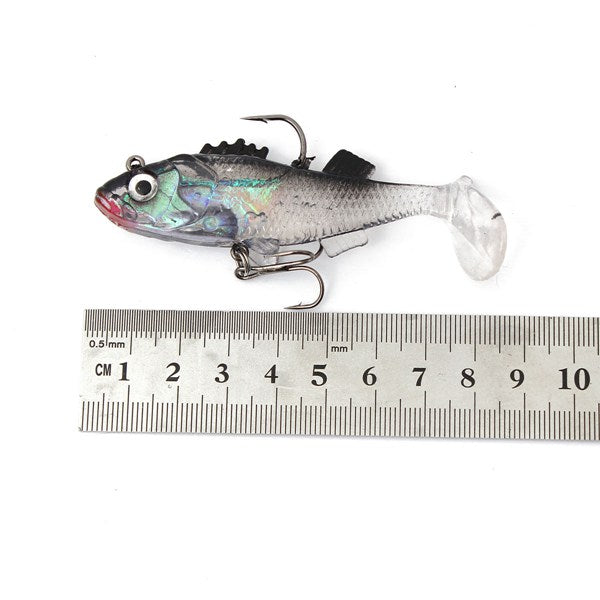 ZANLURE 7.6cm 15g Paillette Fishing Lures Soft Lure Crankbaits Tackle Hooks
