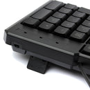 Motospeed K70 Waterproof Colorful LED Illuminated Backlit USB Wired Gaming Keyboard