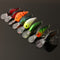 8pcs 11.5cm Plastic Fishing Lures Bass Crankbaits with Hook Fishing Tackle