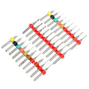Drillpro DB-P1 10pcs Tungsten Steel Hard Alloy PCB CNC Drill Bits For Circuit Boards PCB Drill Bit