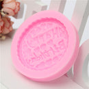 3D Silicone Happy Birthday Fondant Chocolate Mold Mould Cake Decoration