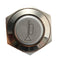 12V 16mm Waterproof Momentary Horn Metal Push Button Switch Blue LED Lighted