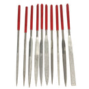 Raitool HT05 10pcs Ceramic Emery Rasp Diamond Needle Files Grinding Cutting Tool