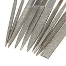 Raitool HT05 10pcs Ceramic Emery Rasp Diamond Needle Files Grinding Cutting Tool