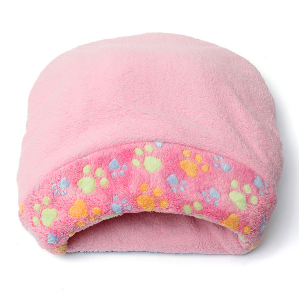 Lovely Warm Cat House Soft Kitten Sleeping Bag Cute Cat Bed Cave