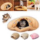 Lovely Warm Cat House Soft Kitten Sleeping Bag Cute Cat Bed Cave