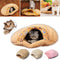 Lovely Warm Cat House Soft Kitten Sleeping Bag Cute Cat Bed Cave