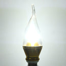 E12 3W 300-330lm SMD 5730 White/Warm White LED Candle Light Bulb 85-265V