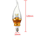 E12 3W 300-330lm SMD 5730 White/Warm White LED Candle Light Bulb 85-265V