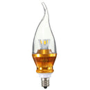 E12 3W 300-330lm SMD 5730 White/Warm White LED Candle Light Bulb 85-265V