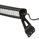 Pair Wind Shield Curved LED Light Bar Mount Brackets For Chevy/GMC