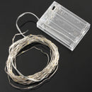 5M 50 LED String Fairy Light Battery Operated Christmas Party Decoration Holiday Lamp