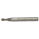 Radius 2mm 2 Flute Ball Nose End Mill CNC Router Bit R2x6x11x55
