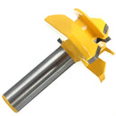 Drillpro RB5 45 Degree Medium Lock Miter Glue Joint Router Bit 1/2 Inch Shank