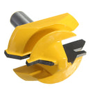 Drillpro RB5 45 Degree Medium Lock Miter Glue Joint Router Bit 1/2 Inch Shank