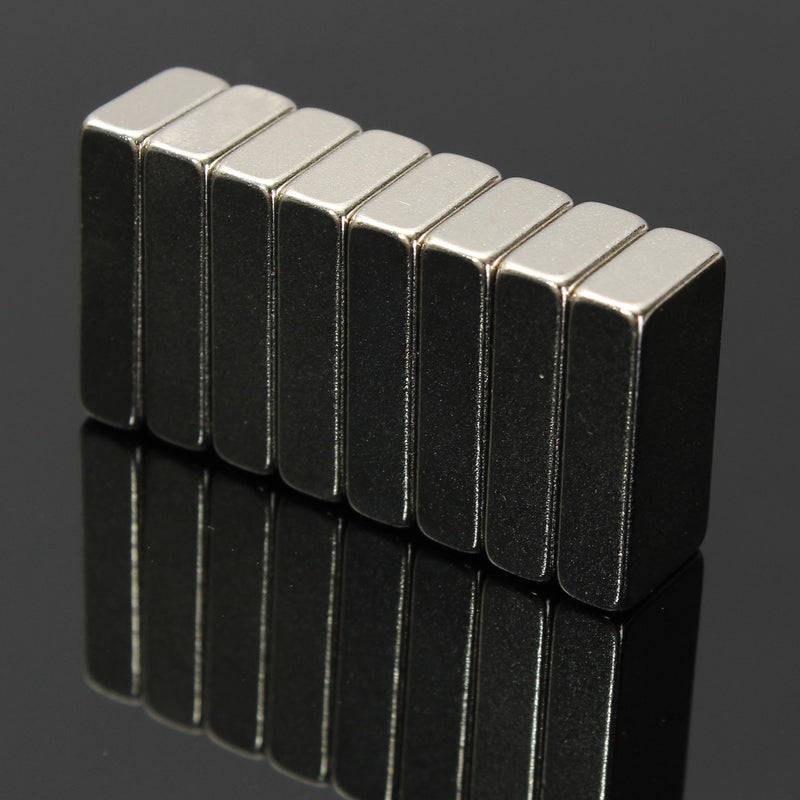 8pcs N52 20x10x5mm Neodymium Block Magnets Rare Earth Magnets