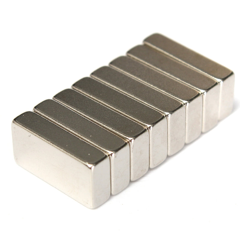 8pcs N52 20x10x5mm Neodymium Block Magnets Rare Earth Magnets