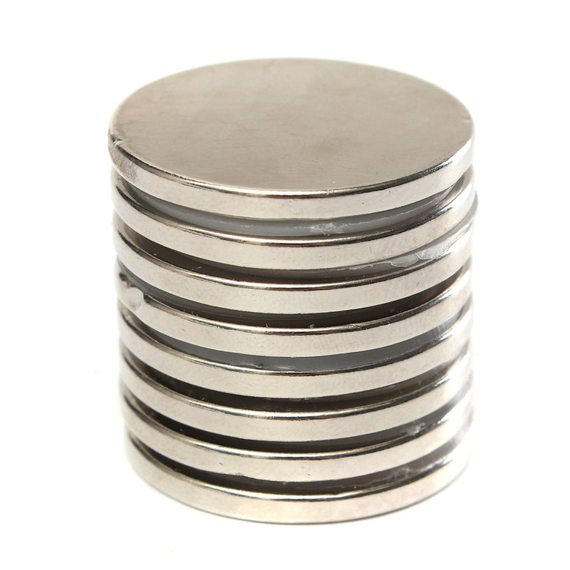 10pcs N52 30mmx3mm Strong Round Disc Magnets Rare Earth Neodymium Magnets