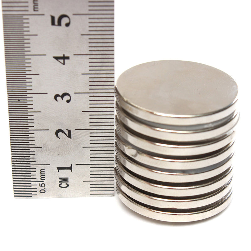 10pcs N52 30mmx3mm Strong Round Disc Magnets Rare Earth Neodymium Magnets