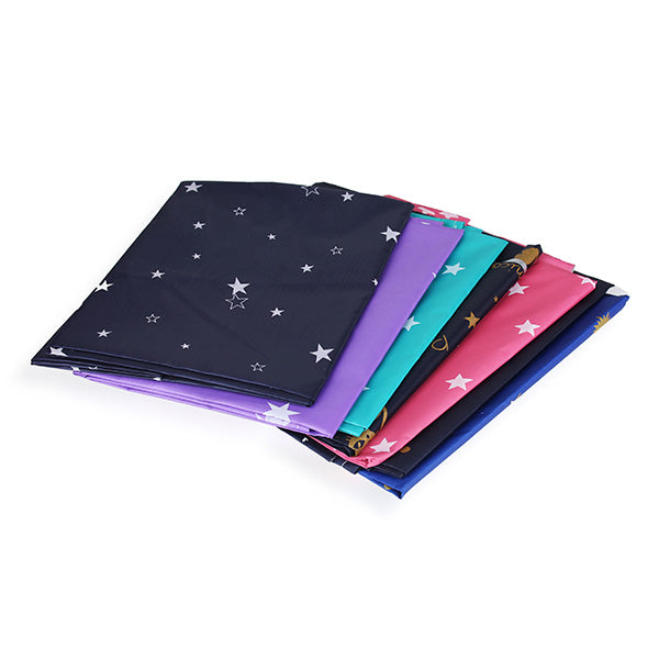 Dormitory Bunk Bed Curtain Silver Plating Star Moon Shade Cloth