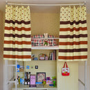 Cotton Stripe Dormitory Bunk Bed Curtain Shading Cloth Mosquito Nets