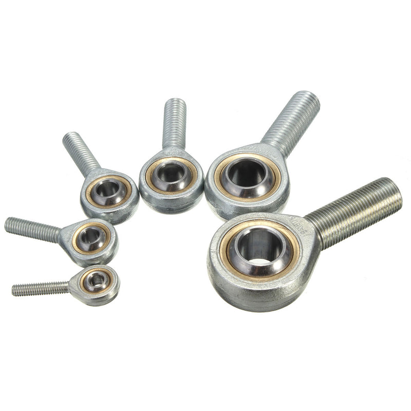 6mm-18mm Male Thread Rod End Joint Bearing SA6T/K-SA18T/K Spherical Oscillating Bearing CNC Parts