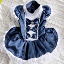 Lovely Dog Dress Puppy Wedding Dress Formal Dress Doggy Skirt Dog Clothes