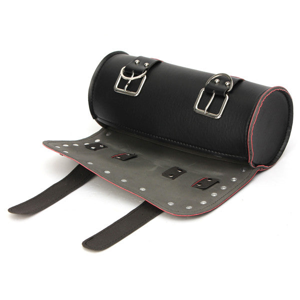 Classic Universal PU Leather Tool Saddle Bag Motorcycle Autobike Scooter