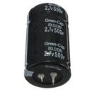 Black 2.7V 500F 35 x 60mm Super Farad Capacitor