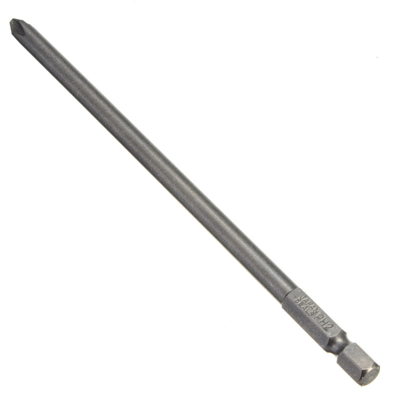 6 Inch 150mm  Screwdriver Bit 1/4 Inch Hex Shank Screwdriver Bit