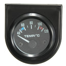 2Inch 52mm Universal Car Pointer Water Temperature Temp Gauge 40-120 White LED