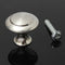 24/28mm Stainless Steel Satin Nickel Kitchen Cabinet Pull Knob Hardware Screw