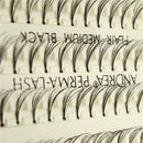 Black Make Up False Eyelash Individual Eyelashes Cluster Kit