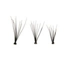 Black Make Up False Eyelash Individual Eyelashes Cluster Kit