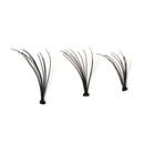 Black Make Up False Eyelash Individual Eyelashes Cluster Kit