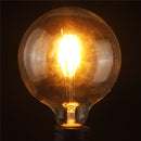 G125 8W E27 Edison Filament Warm White Globe COB LED Light Bulb 220-240V