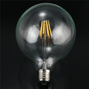 G125 8W E27 Edison Filament Warm White Globe COB LED Light Bulb 220-240V